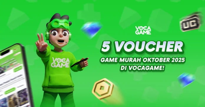 Promo voucher game murah Oktober 2025