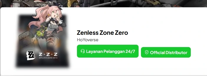 Top Up Zenless Zone Zero