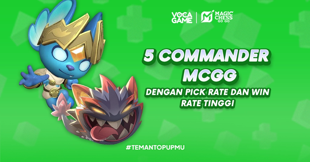 5 Commander MCGG dengan Pick Rate dan Win Rate Tinggi