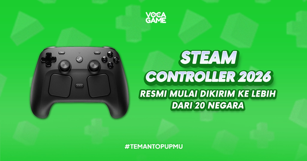 Steam Controller 2026 Resmi Mulai Dikirim ke Lebih dari 20 Negara