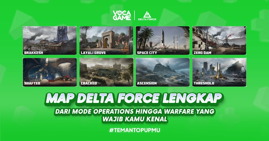 Map Delta Force Lengkap dari Mode Operations hingga Warfare yang Wajib Kamu Kenal