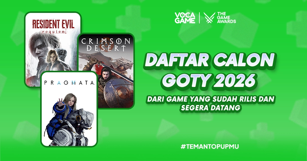 Daftar Calon GOTY 2026 dari Game yang Sudah Rilis dan Segera Datang