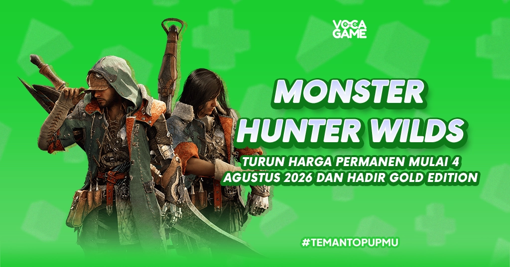 Monster Hunter Wilds Turun Harga Permanen Mulai 4 Agustus 2026 dan Hadir Gold Edition Baru