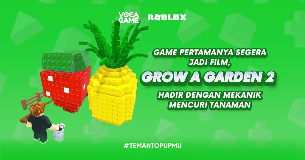 Game Pertamanya Segera Jadi Film, Grow a Garden 2 Hadir dengan Mekanik Mencuri Tanaman