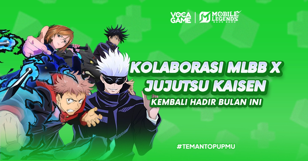 Kolaborasi MLBB x Jujutsu Kaisen Kembali, Ini Cara Dapatkan Skin Limitednya
