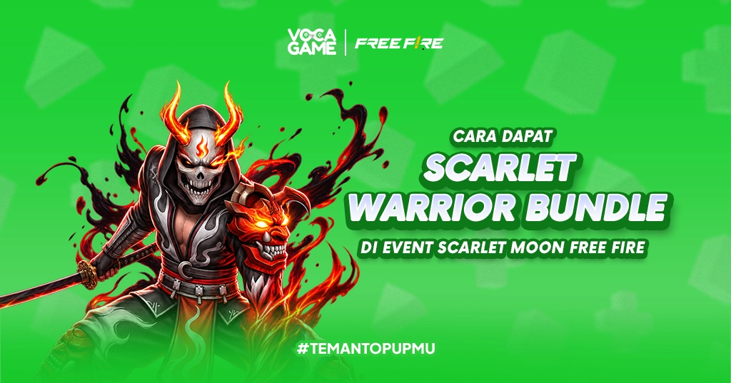 Scarlet Warrior Bundle Free Fire, Token dan Cara Klaimnya