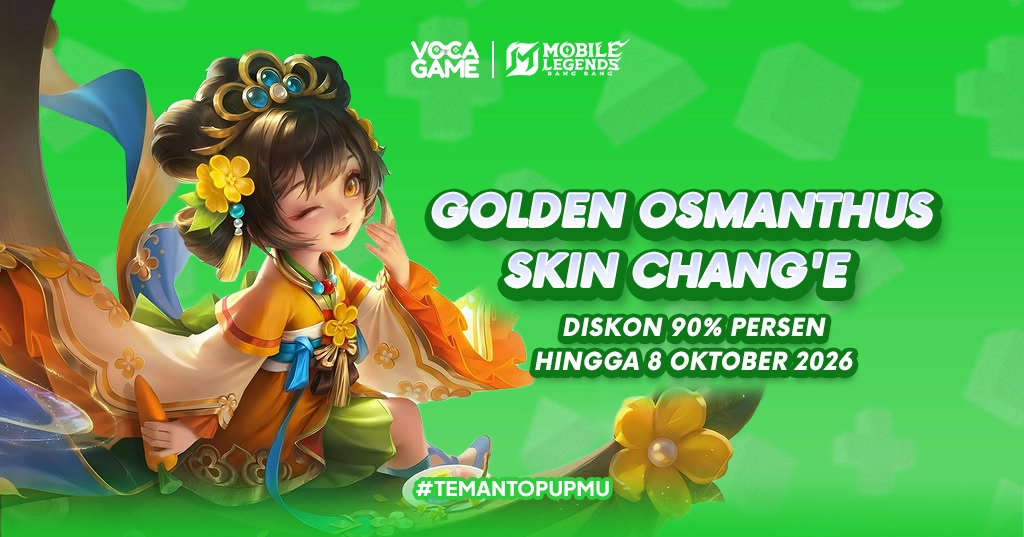 Golden Osmanthus Skin Chang’e Diskon 90% Persen Hingga 8 Oktober 2026