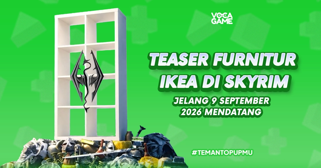 Teaser Furnitur IKEA di Skyrim Jelang 9 September 2026 Mendatang