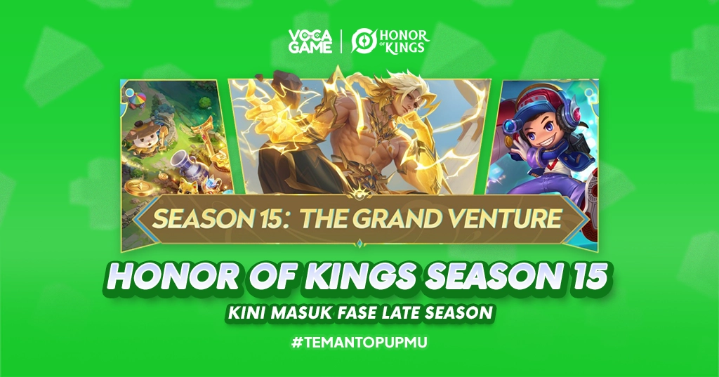 Honor of Kings Season 15 Kini Masuk Fase Late Season