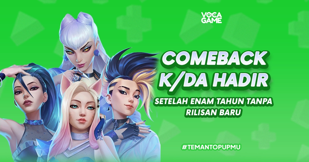 Comeback K/DA Hadir Setelah Enam Tahun Tanpa Rilisan Baru